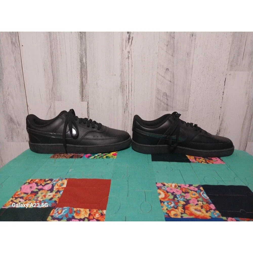 Nike Women's Court Vision Low Basketball Black CD5434 003 Size 11.5